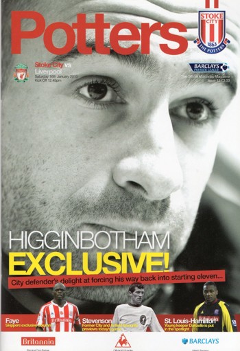 Match programme